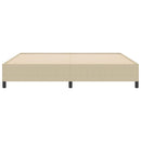 vidaXL Boxrugós ágy Szürke zöld 200 x 200 cm Bársonyos szövet