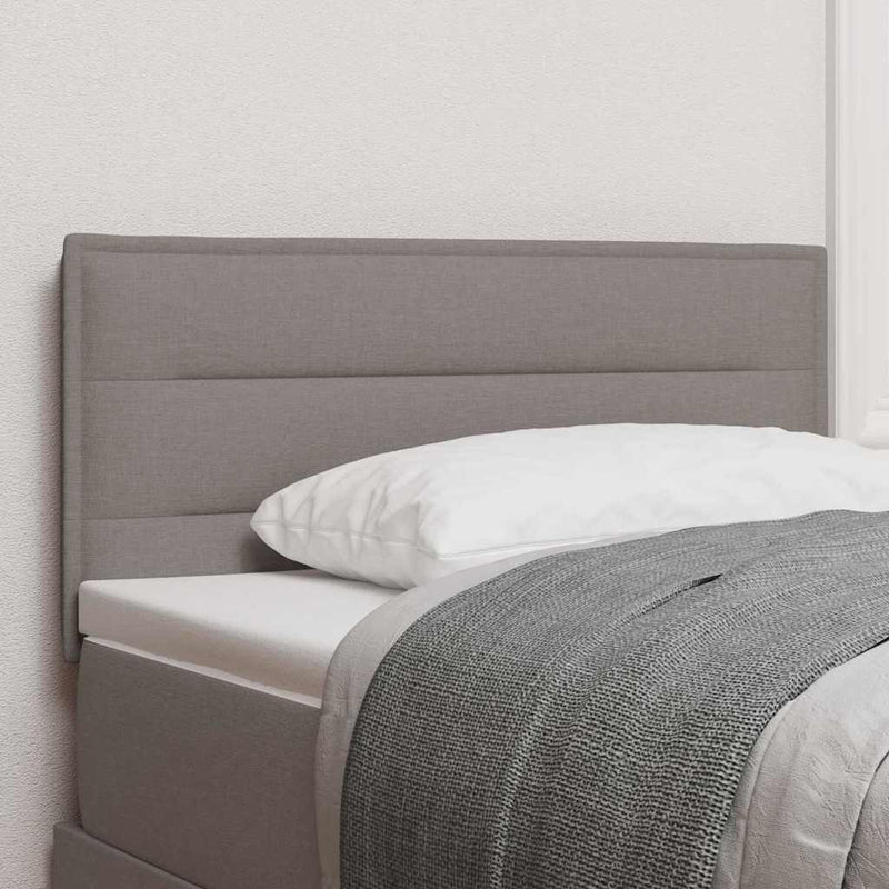 vidaXL Fejtámla Egyéb fejtámlával Tópszínű 80 cm szövet
