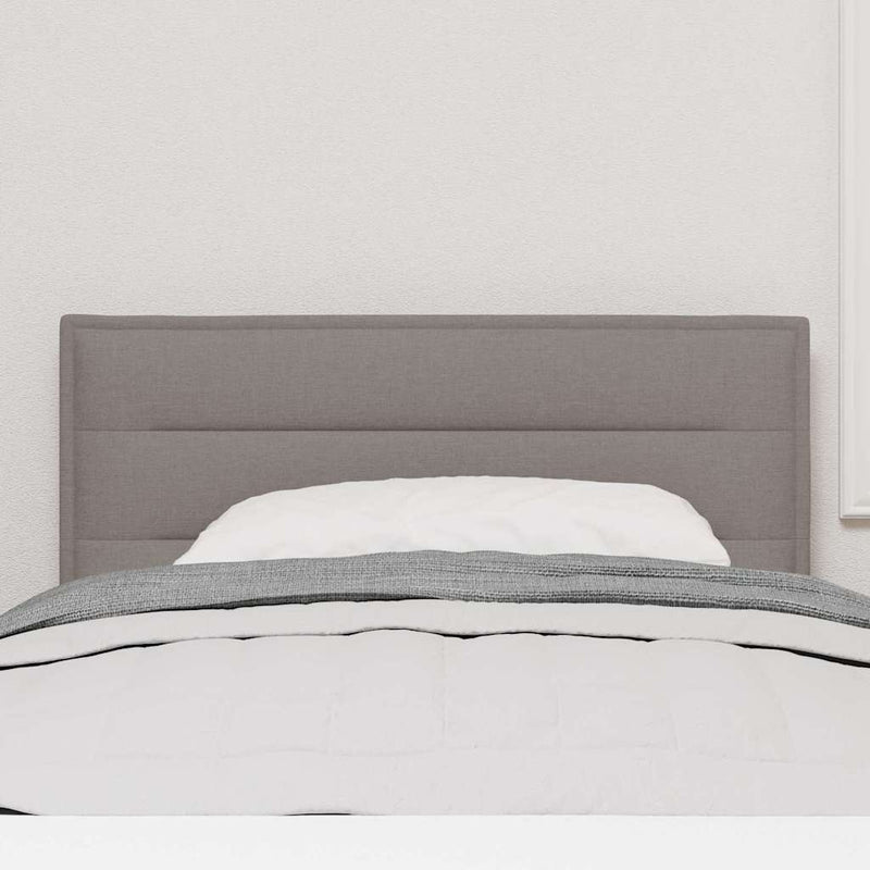 vidaXL Fejtámla Egyéb fejtámlával Tópszínű 80 cm szövet