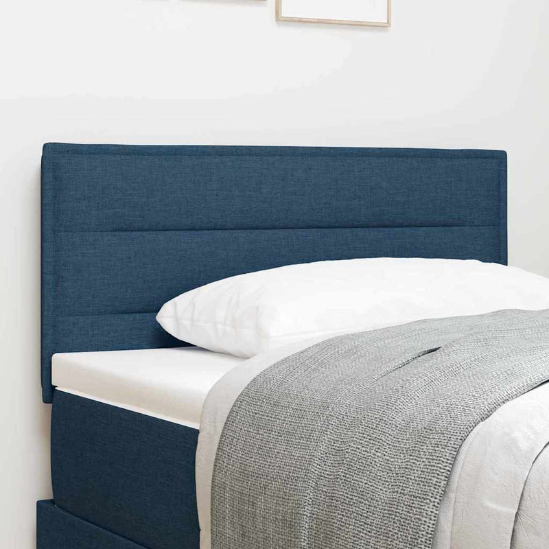 vidaXL Fejtámla Egyéb fejtámlával Kék 80 cm szövet