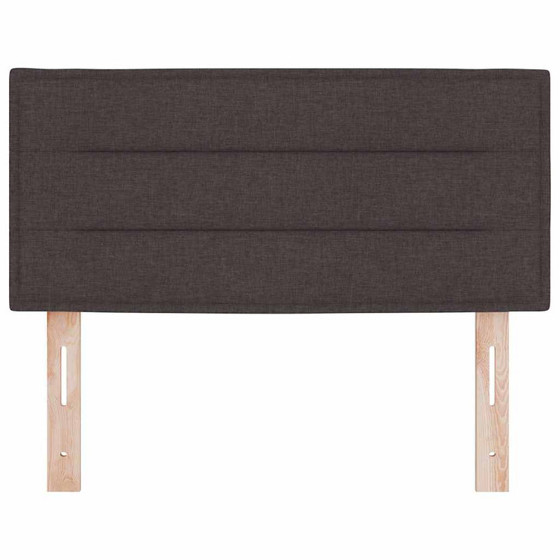 vidaXL Fejtámla Egyéb fejtámlával sötétbarna 90 cm szövet