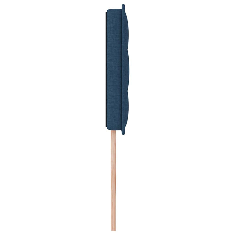 vidaXL Fejtámla Egyéb fejtámlával Kék 90 cm szövet