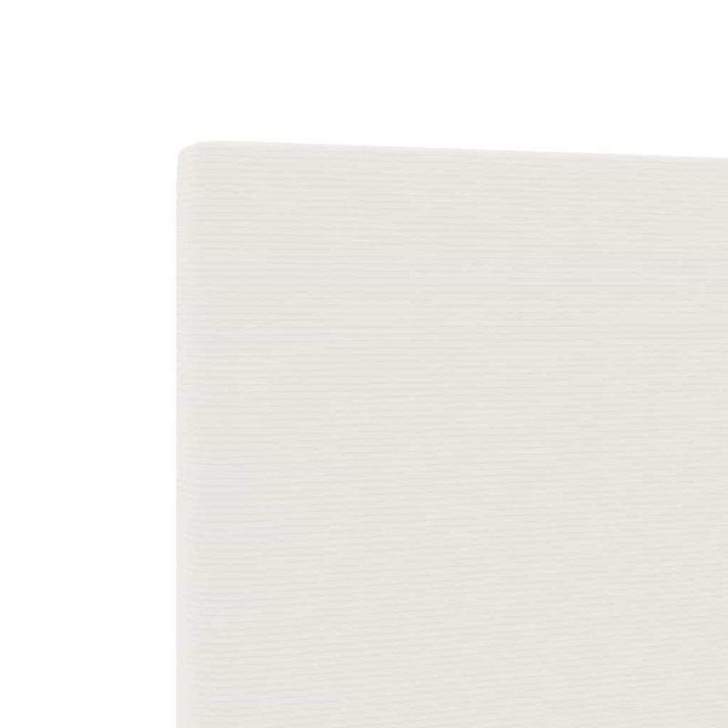 vidaXL Fejtámla fejtámlával Krém 80 cm Sávos Szövet