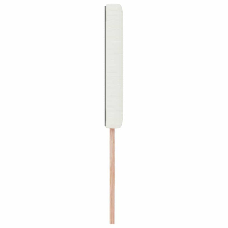 vidaXL Fejtámla fejtámlával Krém 80 cm Sávos Szövet