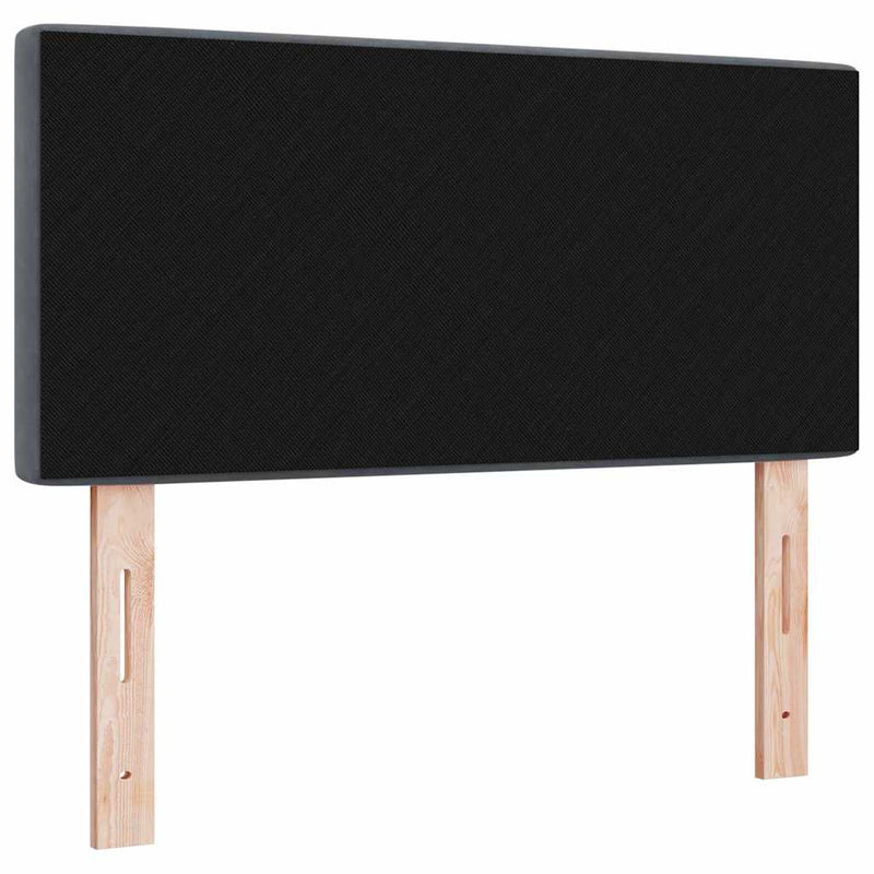 vidaXL Bársony Fejtámla Argyle fejtámlával Sötétszürke 90 cm Bársony