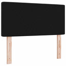 vidaXL Fejtámla Fekete 90 cm Bársony