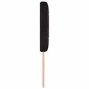 vidaXL Fejtámla Fekete 144 cm Bársony