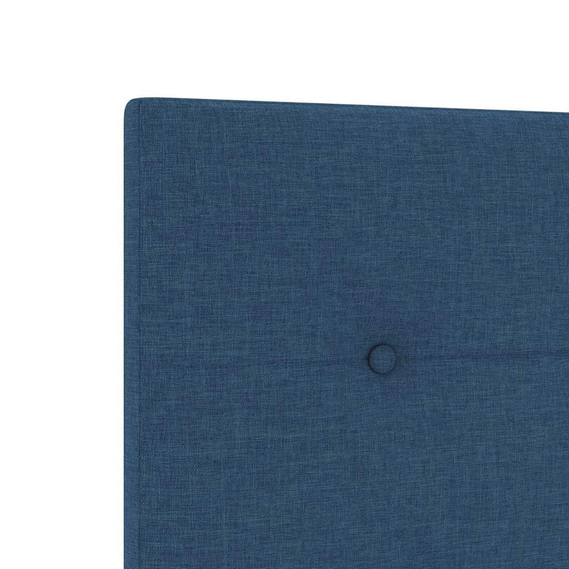 vidaXL Fejtámla fejtámlával Kék 80 cm szövet