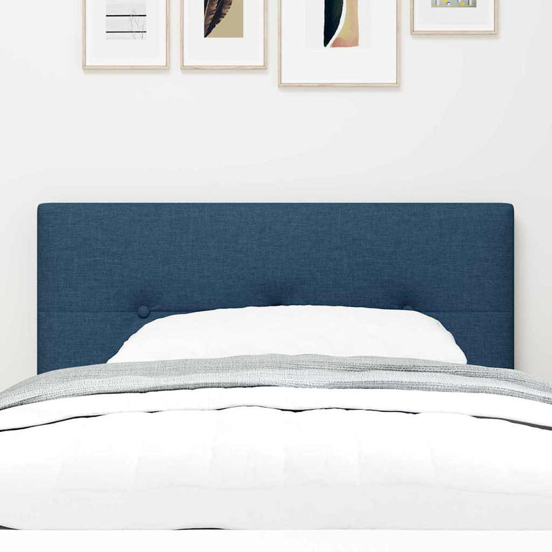 vidaXL Fejtámla fejtámlával Kék 80 cm szövet
