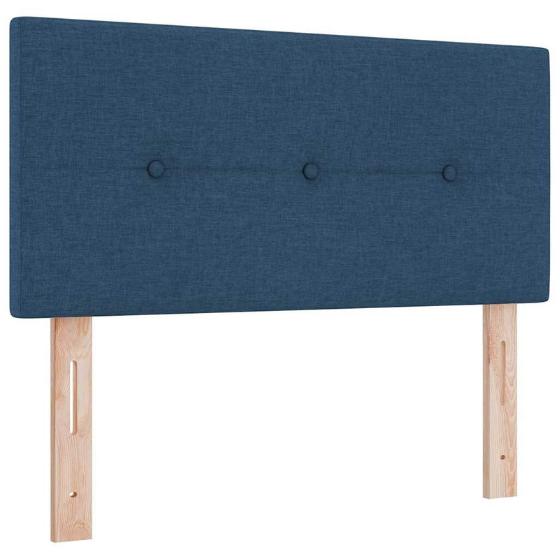 vidaXL Fejtámla fejtámlával Kék 80 cm szövet