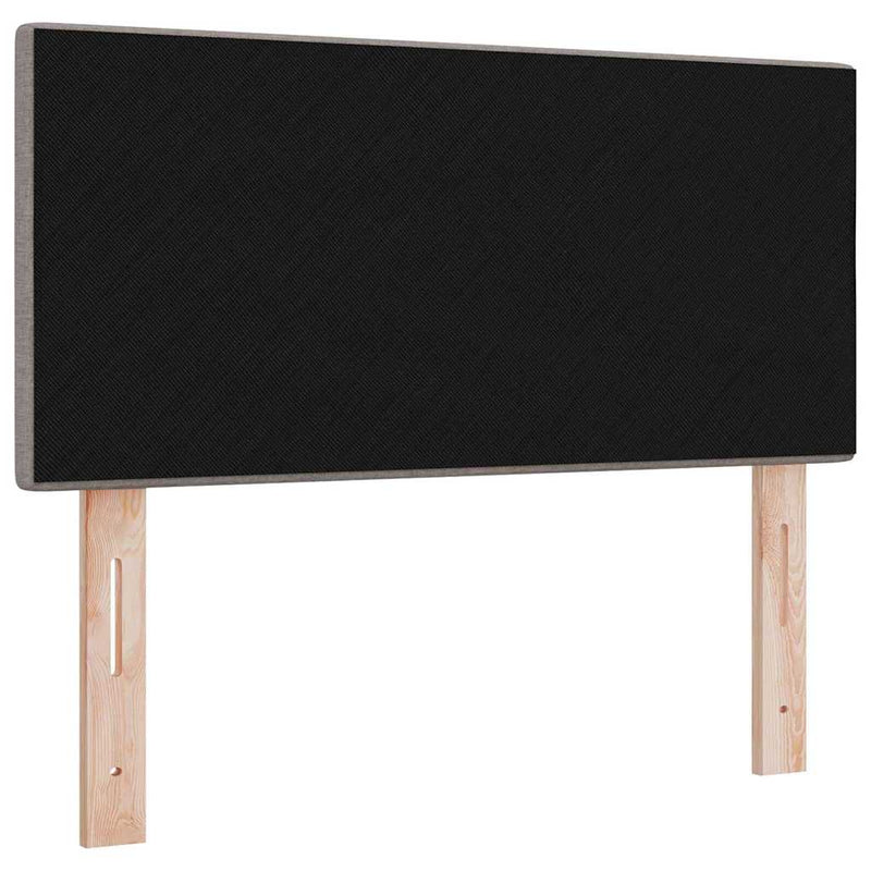 vidaXL Fejtámla fejtámlával Tópszínű 90 cm szövet