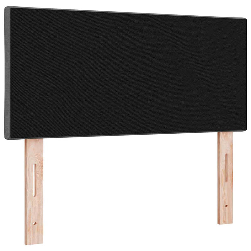 vidaXL Textil Fejtámla Geometrikus Sötétszürke 90 cm szövet