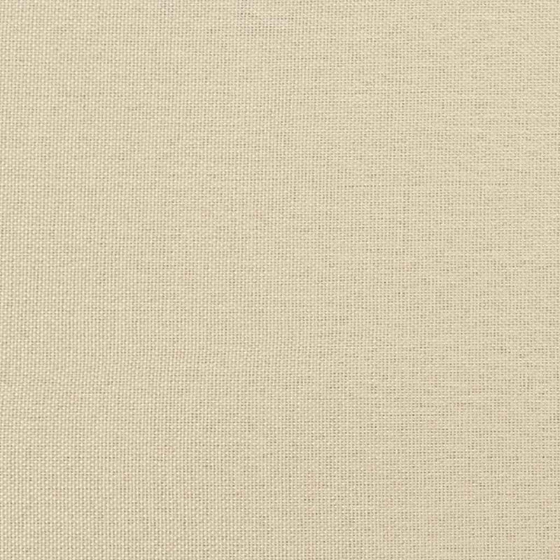 vidaXL Textil Fejtámla Geometrikus fejtámlával Krém 90 cm szövet