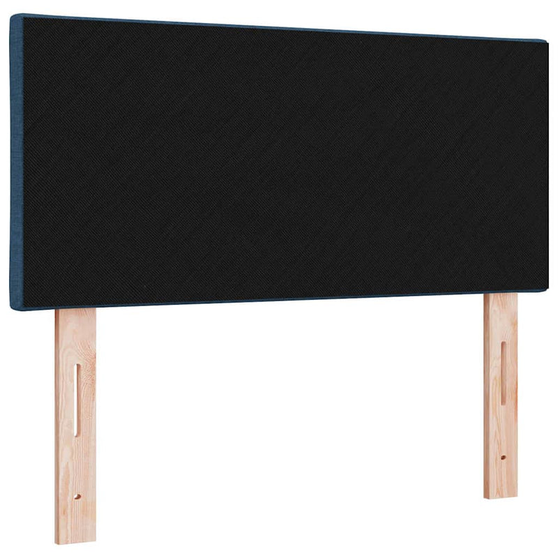 vidaXL Textil Fejtámla Geometrikus fejtámlával Kék 90 cm szövet