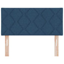 vidaXL Textil Fejtámla fejtámlával Kék 90 cm szövet