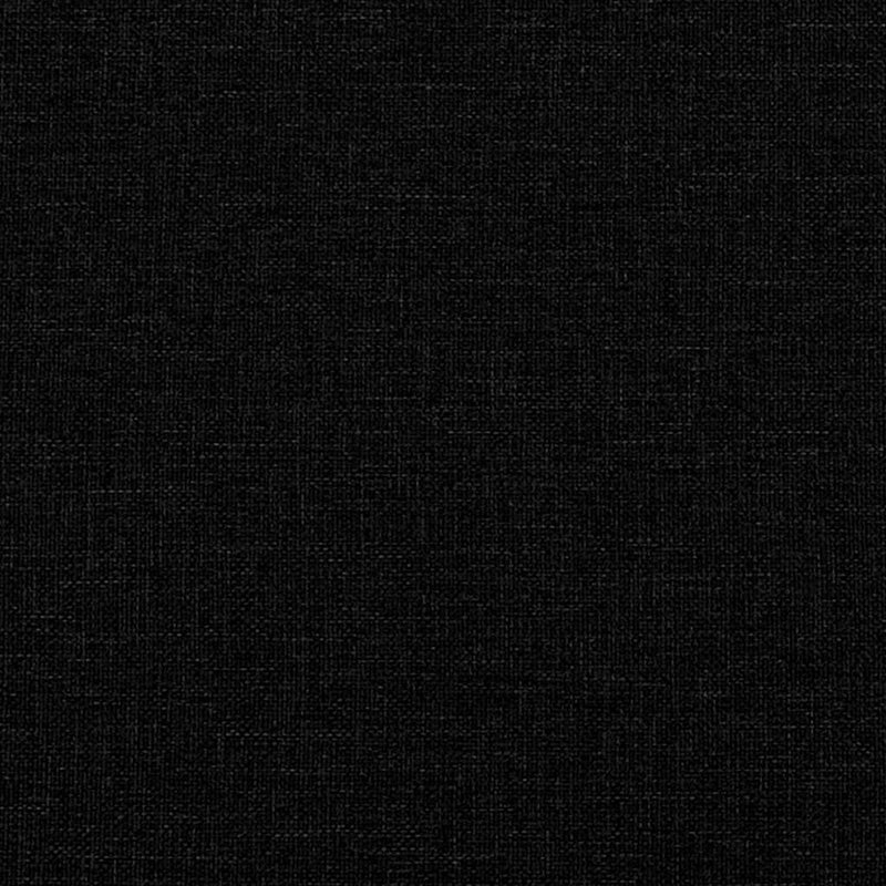 vidaXL Textil Fejtámla Geometrikus fejtámlával Fekete 180 cm szövet