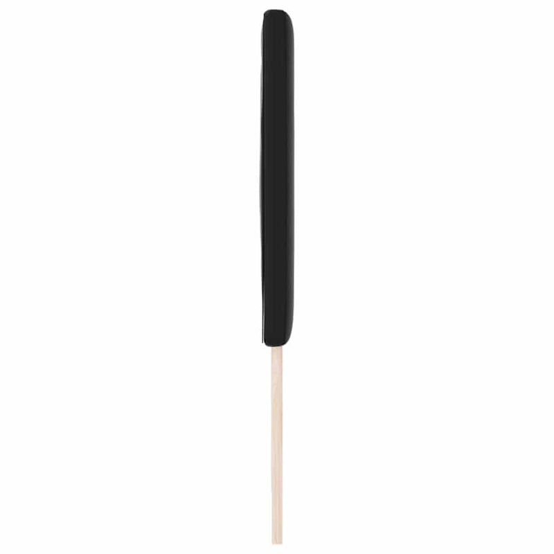 vidaXL Fejtámla LED -es lámpákkal Falra szerelhető Fekete 100 cm PVC