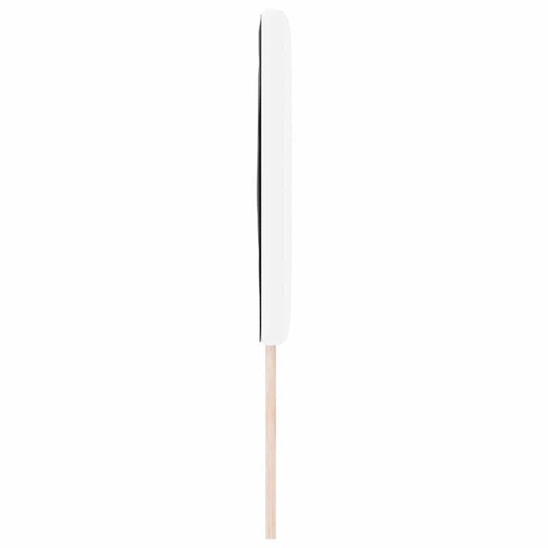 vidaXL Fejtámla LED -es lámpákkal Falra szerelhető Fehér 160 cm PVC