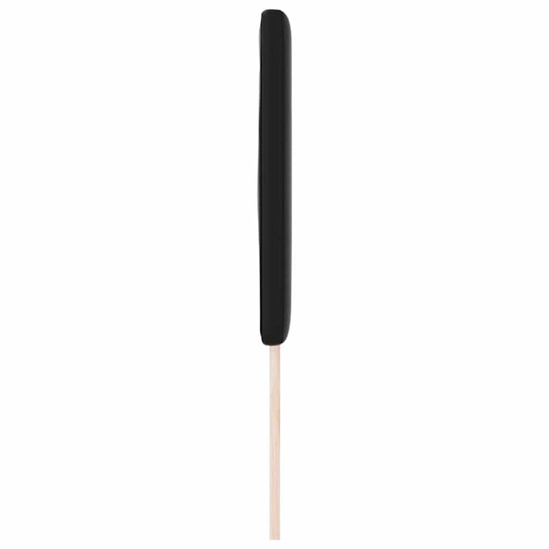 vidaXL Fejtámla LED -es lámpákkal Falra szerelhető Fekete 200 cm PVC
