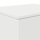 vidaXL Tárolószekrény 2 pcs Fehér 127 x 41 x 40 cm Faanyag
