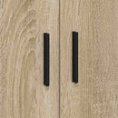 vidaXL Tárolószekrény 2 pcs Sonoma tölgy 127 x 41 x 40 cm Faanyag