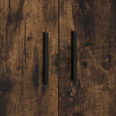 vidaXL Tárolószekrény Füstölt tölgy 127 x 41 x 40 cm Faanyag