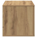 vidaXL Tárolószekrény 2 pcs Artisan tölgy 127 x 41 x 40 cm Faanyag