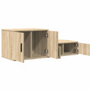 vidaXL Tárolószekrény 2 pcs Sonoma tölgy 118 x 41 x 40 cm Faanyag