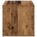 vidaXL Tárolószekrény 2 pcs Öreg fa 118 x 41 x 40 cm Faanyag