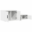 vidaXL Tárolószekrény 2 pcs Fehér 108 x 41 x 40 cm Faanyag
