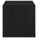 vidaXL Tárolószekrény Musta tammi 108 x 41 x 40 cm Faanyag