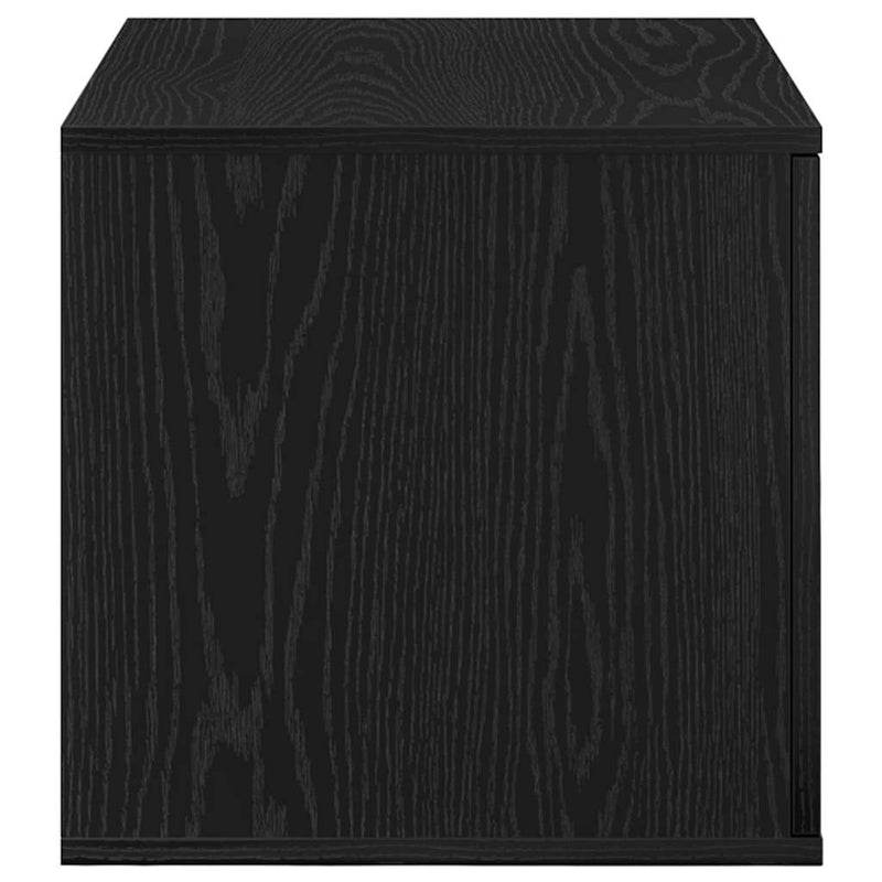 vidaXL Tárolószekrény Musta tammi 108 x 41 x 40 cm Faanyag