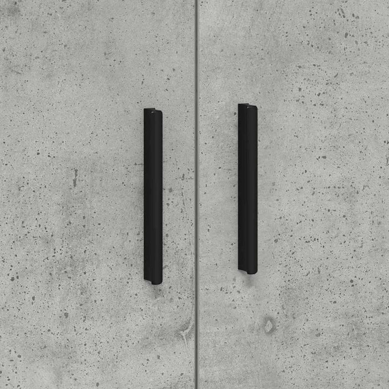 vidaXL Tárolószekrény Beton szürke 108 x 41 x 40 cm Faanyag