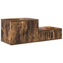 vidaXL Tárolószekrény Füstölt tölgy 108 x 41 x 40 cm Faanyag