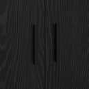 vidaXL Tárolószekrény Musta tammi 103 x 41 x 40 cm Faanyag