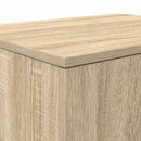 vidaXL Tárolószekrény 2 pcs Sonoma tölgy 103 x 41 x 40 cm Faanyag