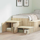 vidaXL Tárolószekrény sonoma tölgy 103 x 41 x 40 cm Faanyag