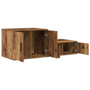 vidaXL Tárolószekrény 2 pcs Öreg fa 103 x 41 x 40 cm Faanyag