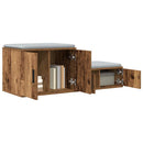 vidaXL Tárolószekrény 2 pcs Öreg fa 103 x 41 x 40 cm Faanyag