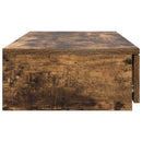 vidaXL Ágyfiókok fiókkal Füstölt tölgy 100 x 36,5 x 16,5 cm Faanyag