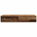 vidaXL Ágyfiókok fiókkal Öreg fa 100 x 36,5 x 16,5 cm Faanyag