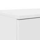 vidaXL Ágyfiókok Fehér 80 x 36,5 x 16,5 cm Szerelt Fa