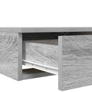 vidaXL Ágyfiókok Szürke Sonoma 80 x 36,5 x 16,5 cm Szerelt Fa