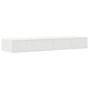 vidaXL Ágyfiókok fiókkal Fehér 120 x 36,5 x 16,5 cm Faanyag