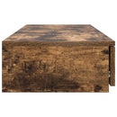 vidaXL Ágyfiókok Füstölt tölgy 120 x 36,5 x 16,5 cm Szerelt Fa