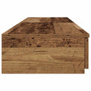 vidaXL Ágyfiókok fiókkal Öreg fa 140 x 36,5 x 16,5 cm Faanyag