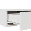 vidaXL Ágyfiókok fiókkal Fehér 150 x 36,5 x 16,5 cm Faanyag
