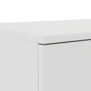 vidaXL Ágyfiókok fiókkal Fehér 150 x 36,5 x 16,5 cm Faanyag