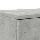 vidaXL Ágyfiókok Beton Szürke 150 x 36,5 x 16,5 cm Szerelt Fa