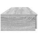 vidaXL Ágyfiókok fiókkal Szürke Sonoma 150 x 36,5 x 16,5 cm Faanyag